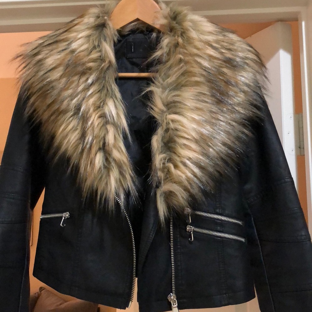 Pleather MOTO jacket